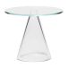 Massproductions Table Sander Ø48 cm Verre