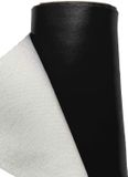 T.a Express A-Express Kunstleer Waterdicht Leer Stoffen Naaikleding Jurk Verkocht per Meter - Zwart - 100cm x 140cm
