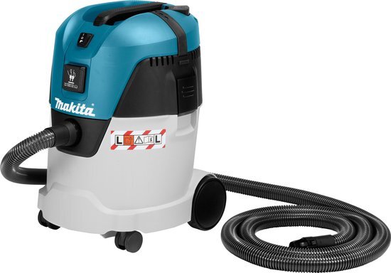 Makita 230 V Stofzuiger L-klasse zwart, blauw, metallic