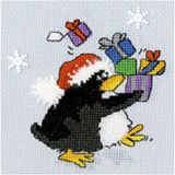 Bothy Threads Kerstkaart borduren telwerk