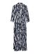 VILA Blousejurk 'VIAya Paya' navy / wit