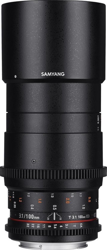 Samyang 100mm T3.1 VDSLR ED UMC MACRO