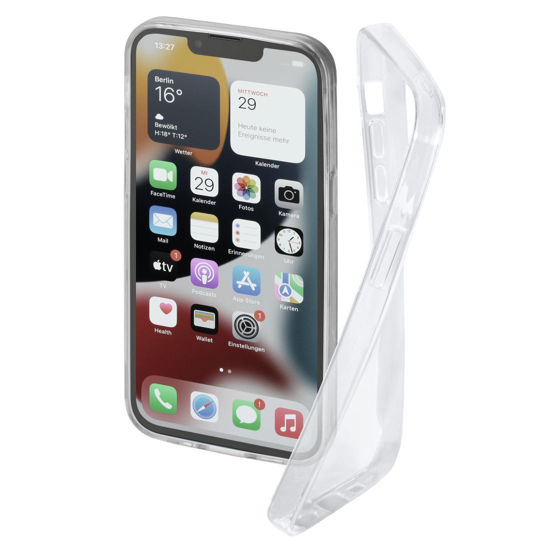 Hama Crystal Clear iPhone 14 Cover - Transparent