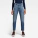 G-Star Virjinya Slim wmn Dames Jeans W31 X L28 Katoen Elastaan Denim High Waist Slim Fit Rits Knopen Faded Santorini