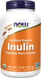 NOW Foods Inulin Powder Organic 227g