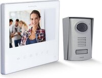 Chacon Bedrade Videofoon Intercom - 7'' Scherm - 2-Draads - Ultra Slim - Wit