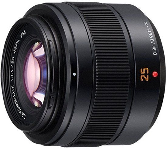 Panasonic LEICA DG 25mm f/1.4 II ASPH - Micro Four Thirds (MFT) - Black