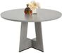 Vevor Ronde Eettafel Keukentafel Houten (Alleen Tafel) Eettafel 120CM Grijs