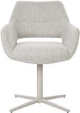 StarFurn Eetkamerstoel Lux Beige Draaibaar
