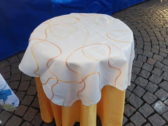 Topkleed ivoor kleur - Tafellaken - 4023064128219