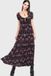 Killstar Chapel Blessing - Garden Altar Maxi Dress Dames Maxi-jurk - zwart - M