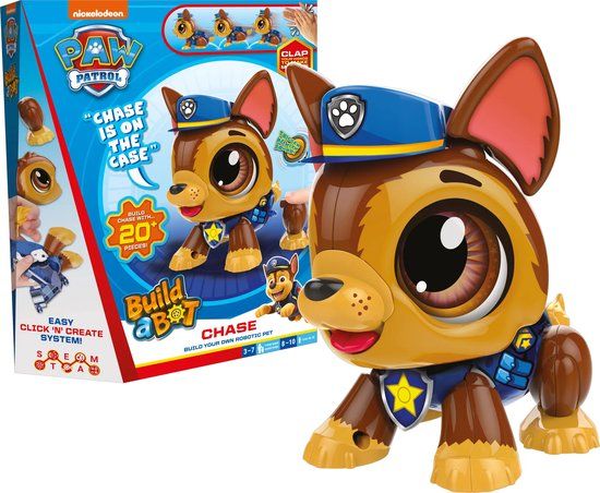 Paw Patrol Build A Bot Chase - Maakt Geluid - STEM Speelgoed