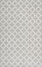 Safavieh Cambridge Collectie CAM130 Hand Getuft Vloerkleed, Wol, Zilver & Ivoor, 152 x 244 cm