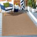 Ayyildiz tapis d'extérieur et de terrasse beige 120x170 cm