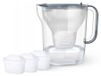 Brita Style Essential XL carafe filtrante, bleu foncé + 3 x filtres MX Pro Pure Performance