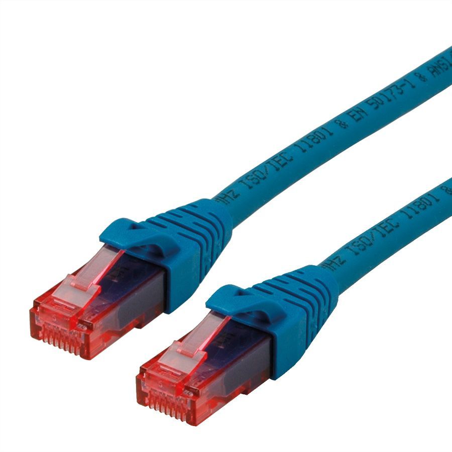 ROLINE Cat6 U/UTP Patch Cable - 3m - Blue