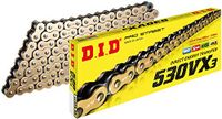 D.I.D 530VX3G118ZB Goud/Zwart 525VX3 X-Ring Ketting 118 Links