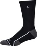 Footjoy Heren Golfsokken Tech D.R.Y. Crew Zwart 39-46