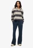Superdry - Athletic Essentials joggingbroek met lage taille en wijde pijpen - Dames - Broeken