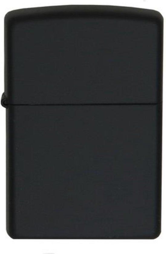 ZIPPO MAT ZWART 0368