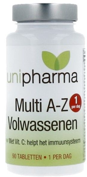 Unipharma Multi A-Z Volwassen Tabletten - 8713713091877