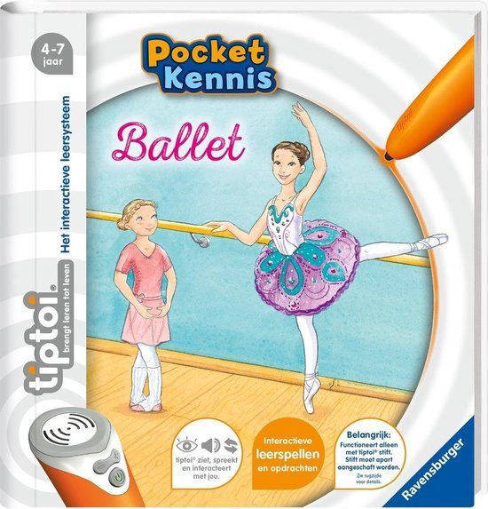 tiptoi® Pocket Boek Ballet - Ravensburger - Leersysteem - Nederlands