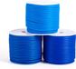 Sans marque 30 m tuyau creux cordon de tuyau en caoutchouc 2 mm porte-pointes de tricot cordons tube bleu cordon de barbier avec trou de 1 mm pour bracelet bricolage artisanat fabrication de bijoux