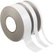 RS PRO Dubbelzijdig papierlint, wit tot +80°C, 12mm x 50m
