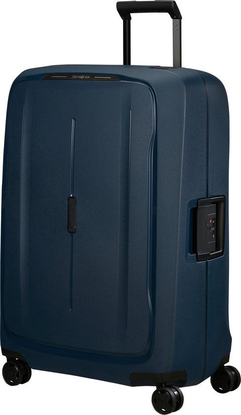 Samsonite Essens Spinner 75 cm - Midnight Blue - Hardcase - 4 Wielen - 111L
