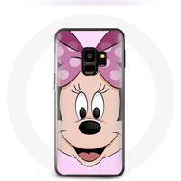 Maniacase Hoesje voor Samsung Galaxy S9 Minnie Mouse Cartoon Roze