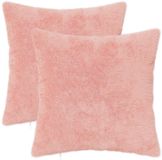 vidaXL Kussensloop Roze 45 x 45 cm (2 stuks)