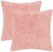 vidaXL Kussensloop Roze 45 x 45 cm (2 stuks)