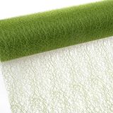 Spiderweb Spiderweb - Mesch - Tafelloper - Tafelband - 30cm groen - Rol 25m - 67 030-R 300