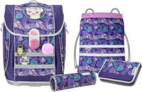 McNeill McLight 2 Schoolbag Set 6-delig Dschungel Paars