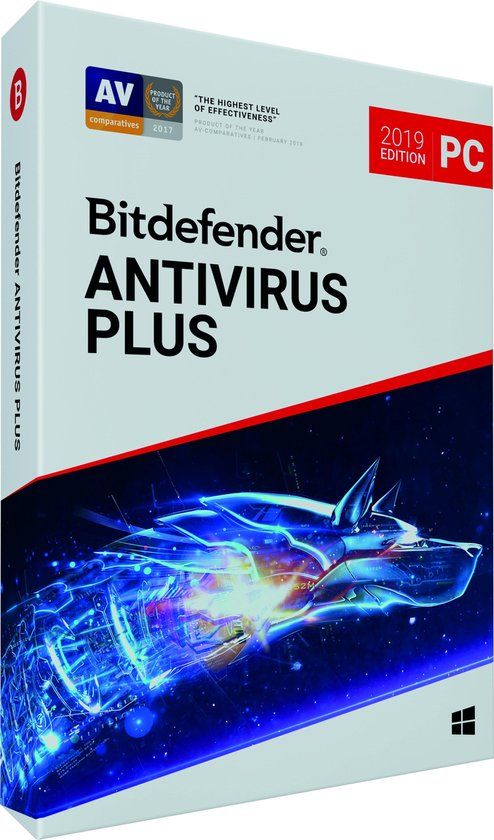 Bitdefender Antivirus Plus 2019 - 1 Apparaat - 1 Jaar - Windows