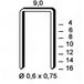 Agrafes V-10 Inox