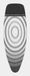 Brabantia Strijkplankhoes D - 135 x 45 cm - Titan Oval - Complete Set - Wit/Zwart