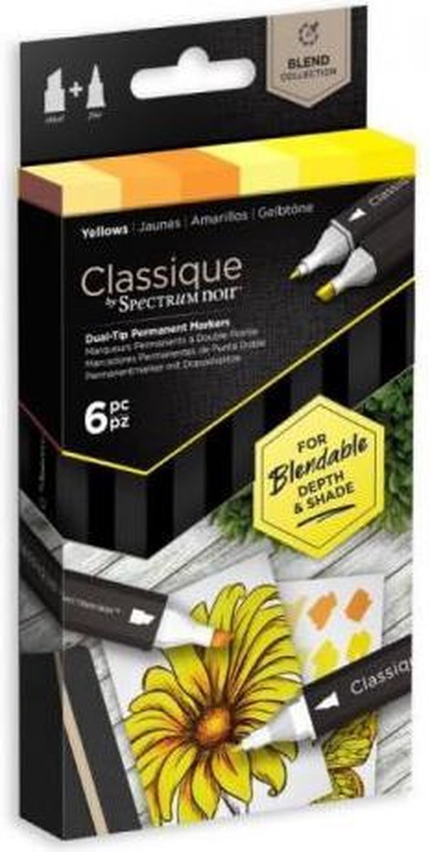 Crafter's Companion Classique (6PC) - Yellows