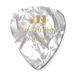 483R#04 Dunlop 483R04XH Celluloid Gitaar Plectrum Extra Heavy Wit Parelmoer