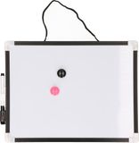 Merkloos / Sans marque Ger Import Whiteboard/memobord magnetisch - met marker en magneten - 21 x 30 cm
