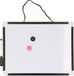 Merkloos / Sans marque Ger Import Whiteboard/memobord magnetisch - met marker en magneten - 21 x 30 cm