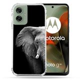 Cokitec Motorola G55 5G Animal Elephant zwart