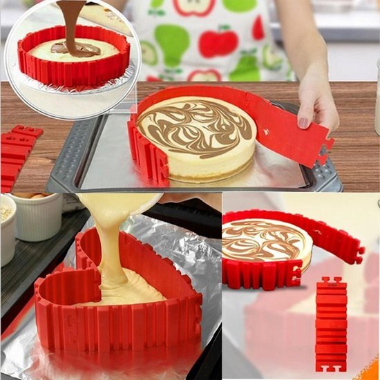 Favorite Things Flexibele siliconen bakvorm Bake Snake voor taarten cakes brood in diverse vormen