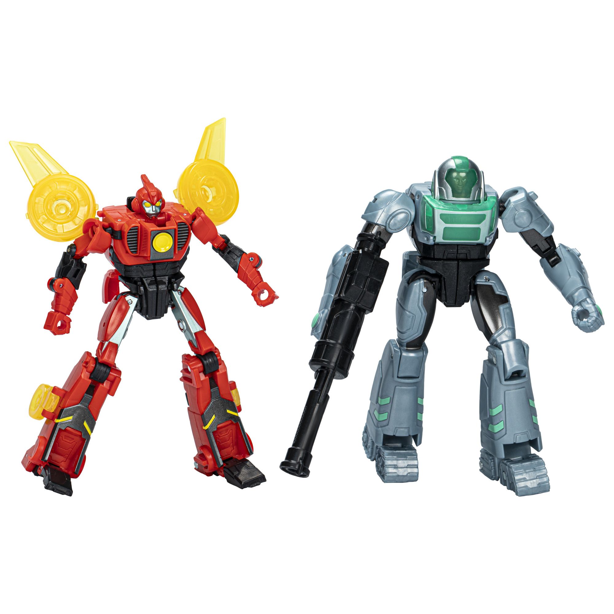 Transformers Earthspark Cyber Combiner Terran Twitch & Robby Malto - Actiefiguur