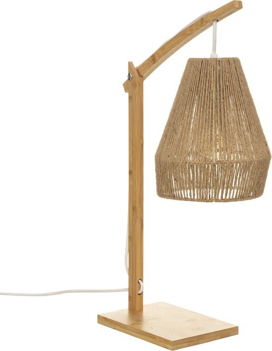 Atmosphera Atmopshera Tafellamp Palm natuur - H55 cm - Bamboe - Lamp