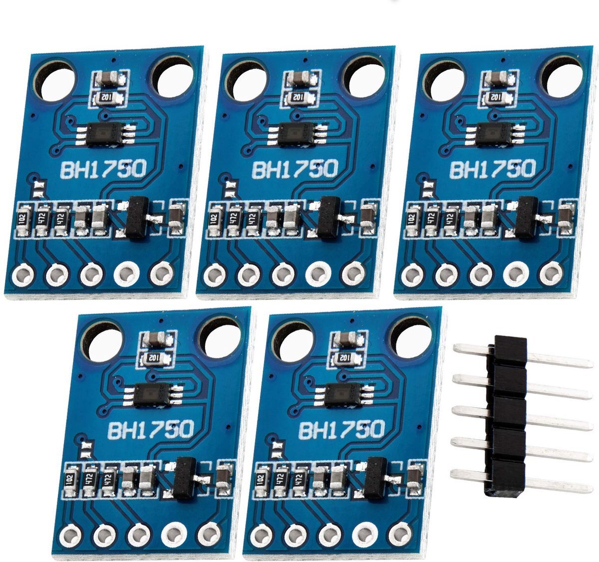 AZ Delivery AZDelivery 5 x GY-521 MPU-6050 3-Assige Gyroscoop en Versnellingsmeter compatibel met Arduino Inclusief E-Book!