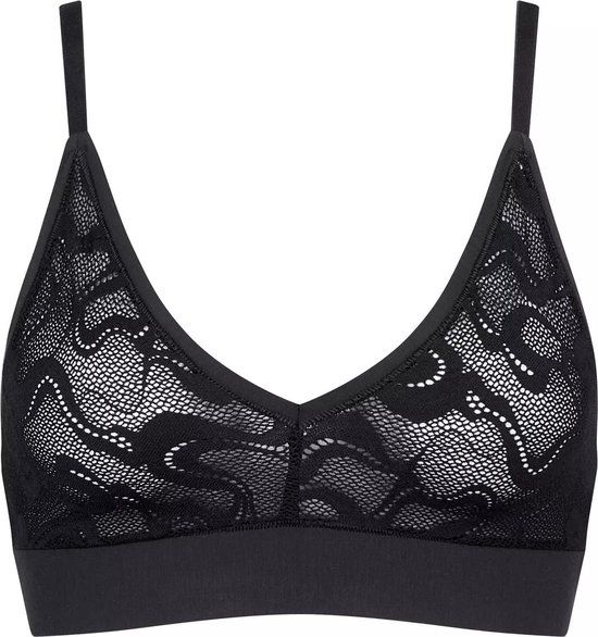 Sloggi Women GO Allround Lace Bralette - zwart