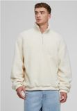 Urban Classics Oversized Teddy Troyer Sweater/trui - M - Creme