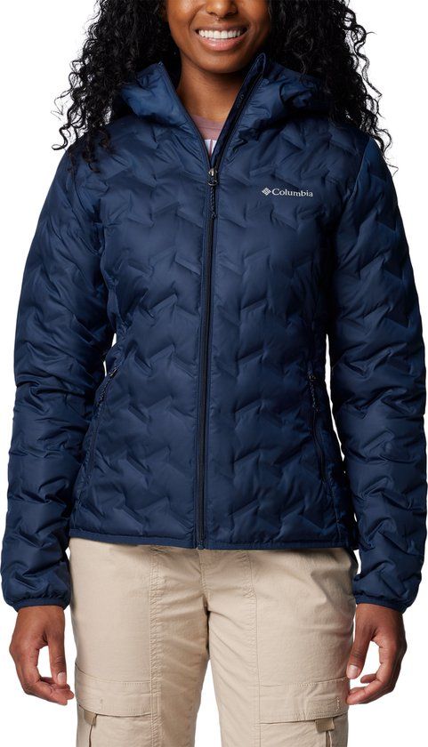Columbia Delta Ridge™ II Down Hooded Jacket Women's - Collegiate Navy - XL