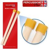 Pan Land Sticks voor sopraan en Alt-Steel Pans, paar
